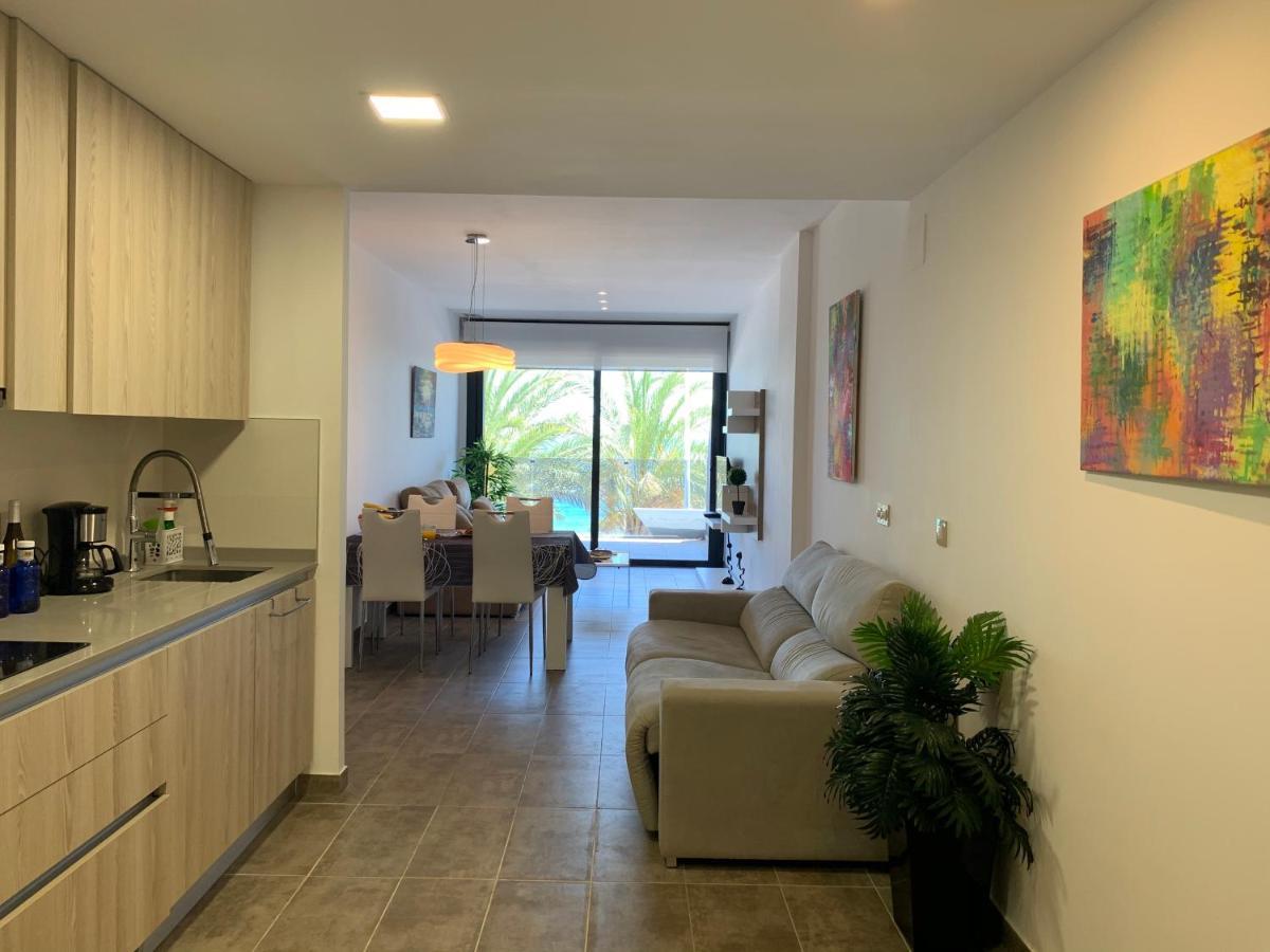 Apartamento De Lujo En Primera Linea De Playa Benidorm Eksteriør bilde