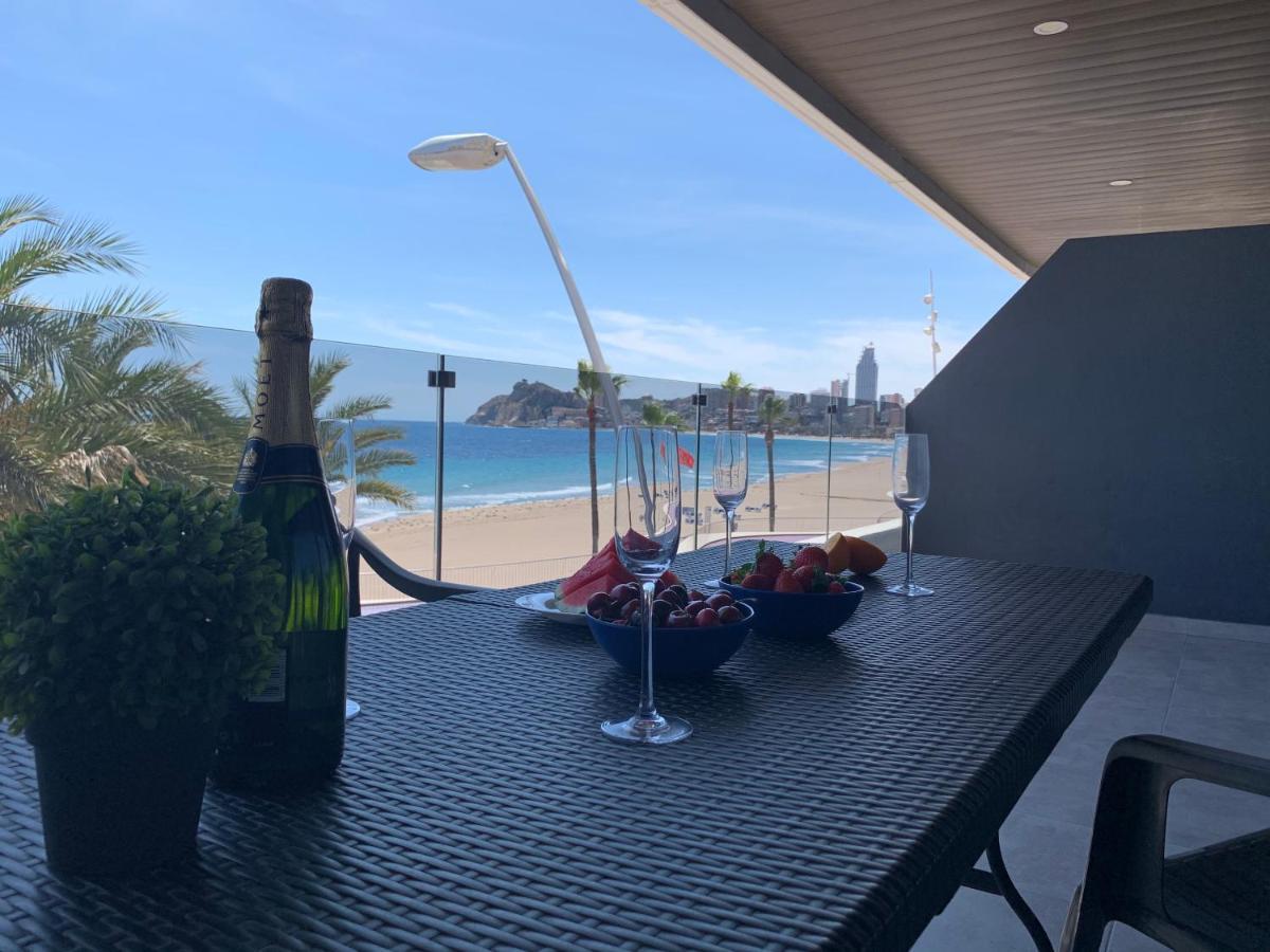 Apartamento De Lujo En Primera Linea De Playa Benidorm Eksteriør bilde